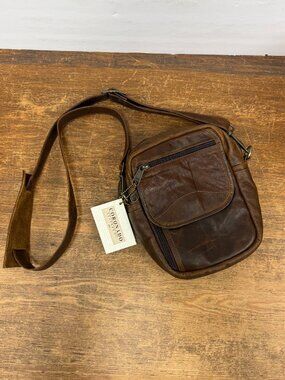 NWT Coronado Leather Co. Brown Leather Firearm Case. P60